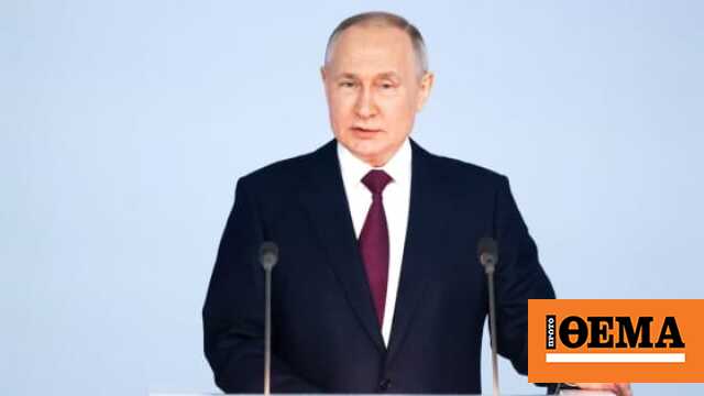 «Μαύρο» έπεσε στις ιστοσελίδες κρατικών μέσων ενημέρωσης την ώρα της ομιλίας του Πούτιν