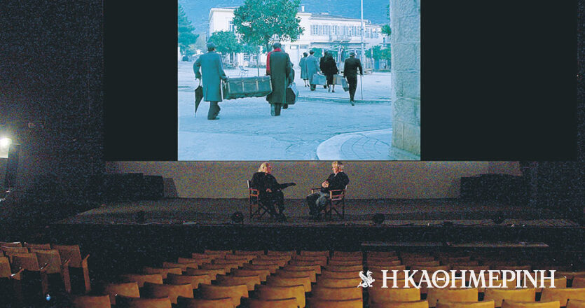 Ντοκιμαντέρ: Μια συνομιλία Θ. Αγγελόπουλου-Ν. Παναγιωτόπουλου γεμάτη κινηματογράφο