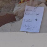 Συγκλονίζει το σημείωμα στα συντρίμμια του σεισμού: «Έχω την κόρη μου εδώ, σας παρακαλώ»