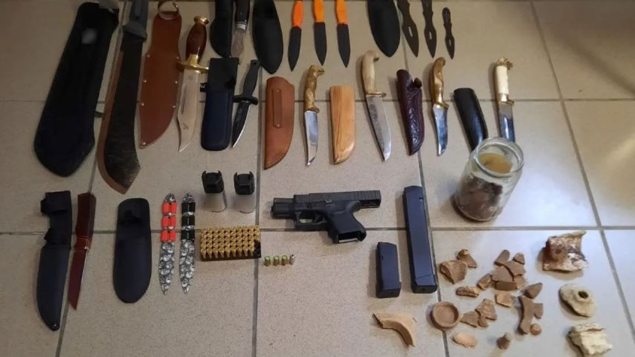 Συνελήφθη στη Χαλκιδική 52χρονος που είχε κάνει το σπίτι του οπλοστάσιο