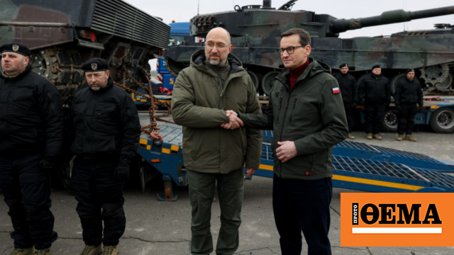 Τα πρώτα τέσσερα Leopard 2 φθάνουν στο Κίεβο από την Πολωνία