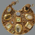 Stunning gem-covered gold Byzantine earrings discovered in 800-year-old hoard in Germany