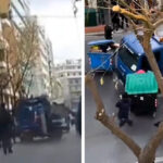 Εισαγγελική έρευνα για τη ξέφρενη πορεία του γερανού της αστυνομίας στη πορεία για την τραγωδία στα Τέμπη