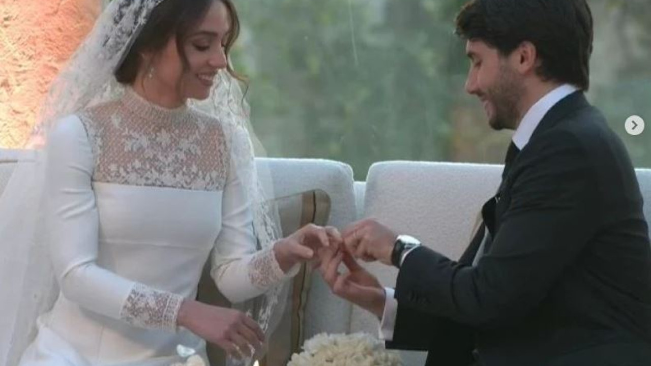 Ιορδανία: Ο λαμπερός γάμος της πριγκίπισσας με τον Έλληνα επιχειρηματία -Βίντεο