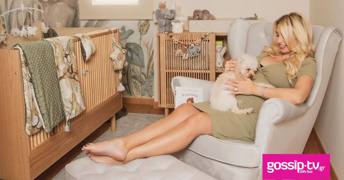 Κωνσταντίνα Σπυροπούλου: Αυτή είναι η αγαπημένη της γωνία στο σπίτι όπου θηλάζει το μωράκι της