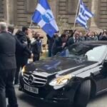 Λονδίνο: Φραστική επίθεση Ελληνοκυπρίων στον ηγέτη του ψευδοκράτους, Ερσίν Τατάρ