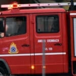 Πυρκαγιά σε αυτοκίνητο στην Φιλοθέη - Πρόλαβαν και βγήκαν οι δυο επιβαίνοντες
