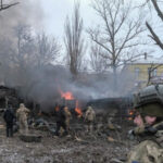 Πόλεμος στην Ουκρανία: Δεν υπάρχουν θύματα στο κατάστημα όπου εκδηλώθηκε πυρκαγιά έπειτα από εκρήξεις στην πρωτεύουσα