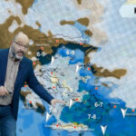 Σάκης Αρναούτογλου: Χιόνια σε Σποράδες, Βοιωτία, Αττική φέρνει το «Aegean Effect» (Χάρτες - Bίντεο)