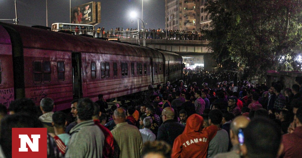 Σιδηροδρομικό δυστύχημα στην Αίγυπτο με δύο νεκρούς και 16 τραυματίες