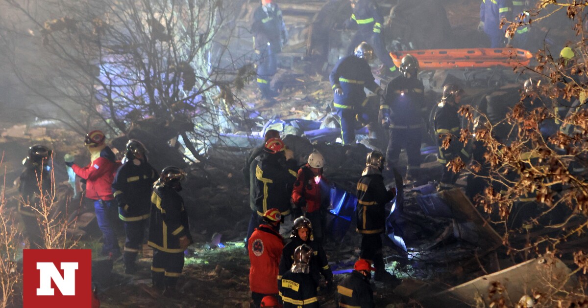 Τραγωδία στα Τέμπη: Στους 57 οι νεκροί - 56 αγνοούμενοι έχουν δηλωθεί στην ΕΛΑΣ