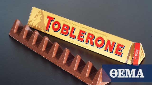 Χωρίς την εικόνα του ελβετικού βουνού οι συσκευασίες της σοκολάτας Toblerone