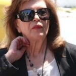 H Τζένη Ζαχαροπούλου σε μία σπάνια δημόσια εμφάνισή της