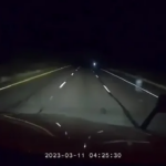 Trucker records creepy ghost-like figure on Arizona highway while driving alone (video)