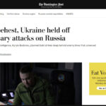 Αποκάλυψη Washington Post: «Η Ουκρανία ακύρωσε επιθέσεις στο έδαφος της Ρωσίας με εντολή ΗΠΑ»