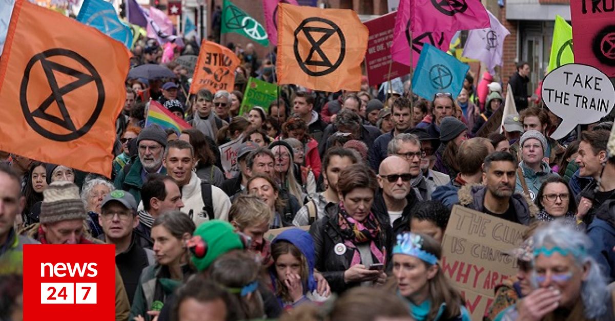 Βρετανία: Μεγάλη διαδήλωση στο Λονδίνο για την Ημέρα της Γης