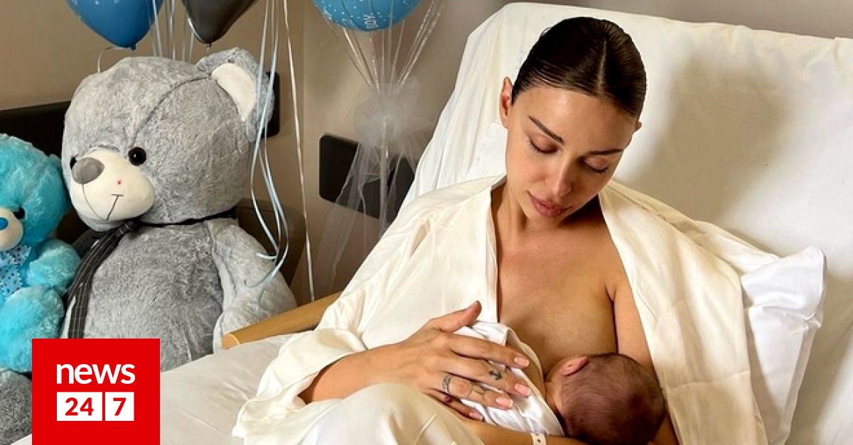 Ελένη Φουρέιρα: Ποζάρει αγκαλιά με τον 2 μηνών γιο της και "λιώνει" το Instagram