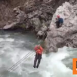 Επιχείρηση διάσωσης ορειβατών στον ποταμό Αώο - Δείτε βίντεο