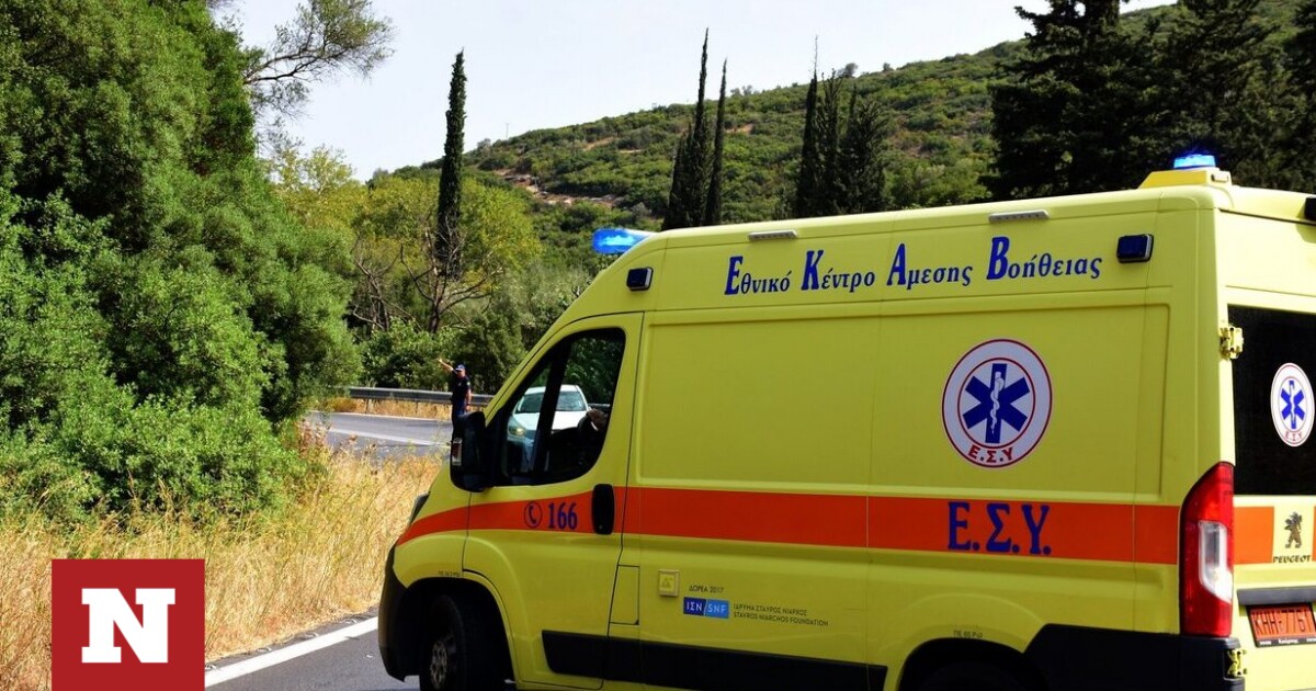 Εύβοια: Σοβαρό τροχαίο στην Αμάρυνθο με δύο τραυματίες