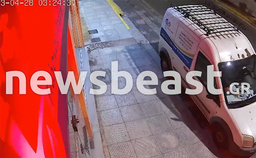 Η στιγμή της έκρηξης στην καφετέρια του Νέου Ηρακλείου – Δείτε βίντεο
