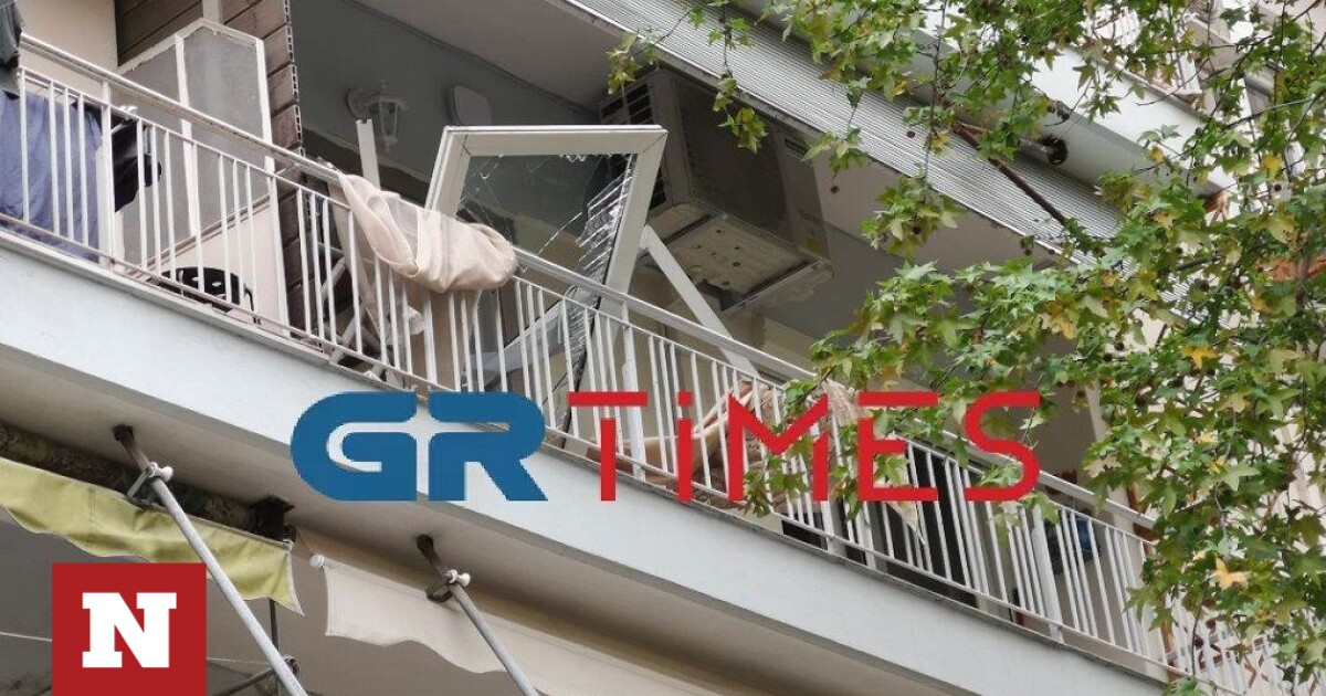 Θεσσαλονίκη: Βομβαρδισμένο τοπίο το διαμέρισμα μετά την έκρηξη φιάλης υγραερίου – 3 τραυματίες