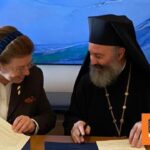 Λίνα Μενδώνη - Αρχιεπίσκοπος Αυστραλίας Μακάριος: Υπέγραψαν μνημόνιο συνεργασίας