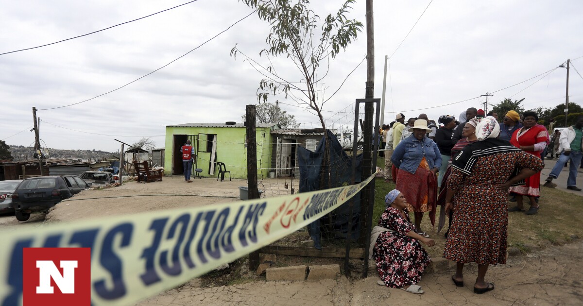 Μακελειό στη Νότια Αφρική: Ένοπλοι σκότωσαν 10 μέλη οικογένειας