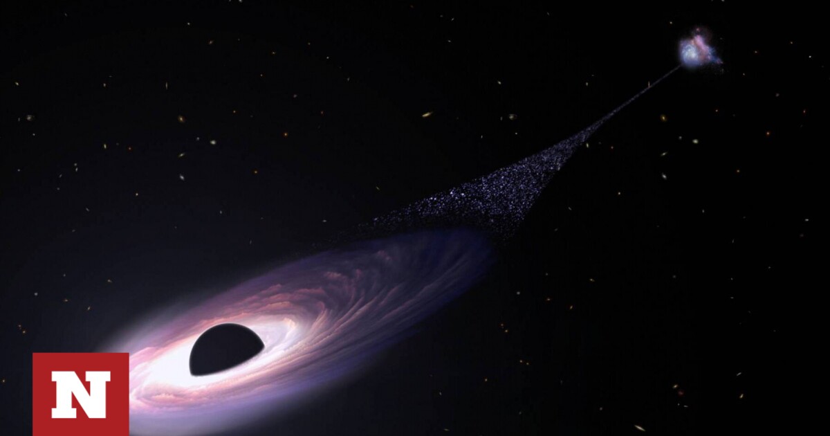 Μια μαύρη τρύπα «δραπέτη» εντόπισαν ερευνητές σε εικόνες του τηλεσκοπίου Hubble