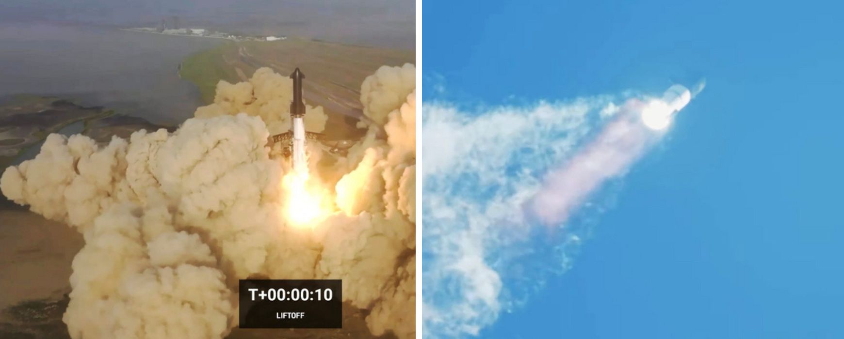 Ο Έλον Μασκ συγχαίρει την SpaceX για το… φιάσκο με το Starship (Photos/Videos)