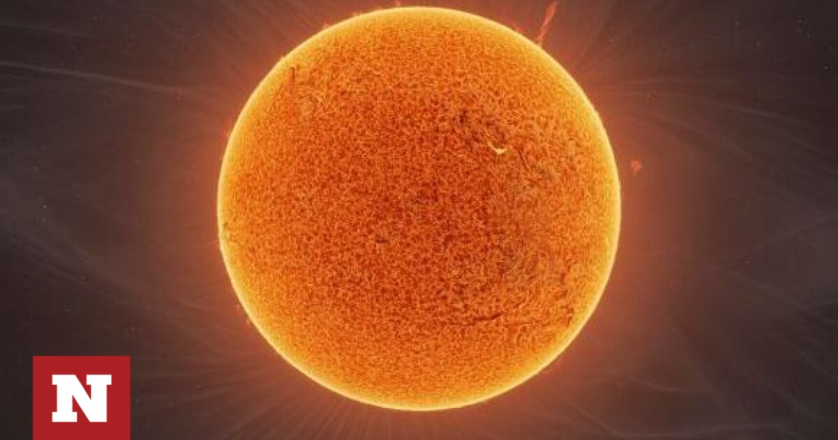 Ο ήλιος σε όλο το μεγαλείο του: Μια απίστευτη εικόνα 140 megapixel