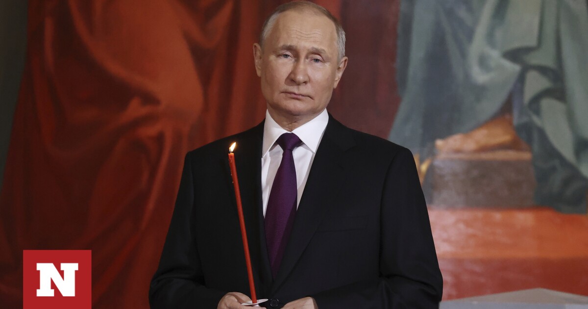 Πάσχα 2023 - Πούτιν: Χαιρέτησε τον συνενωτικό ρόλο της Εκκλησίας