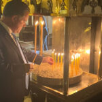 Στην εκκλησία για κερί μετά το τροχαίο ο Άδωνις Γεωργιάδης: «Αισθάνομαι ότι οι γονείς μου ήταν μαζί μου»