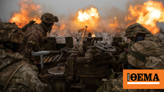 Σφυροκόπημα από αεροσκάφη και το πυροβολικό στο ανατολικό μέτωπο της Ουκρανίας