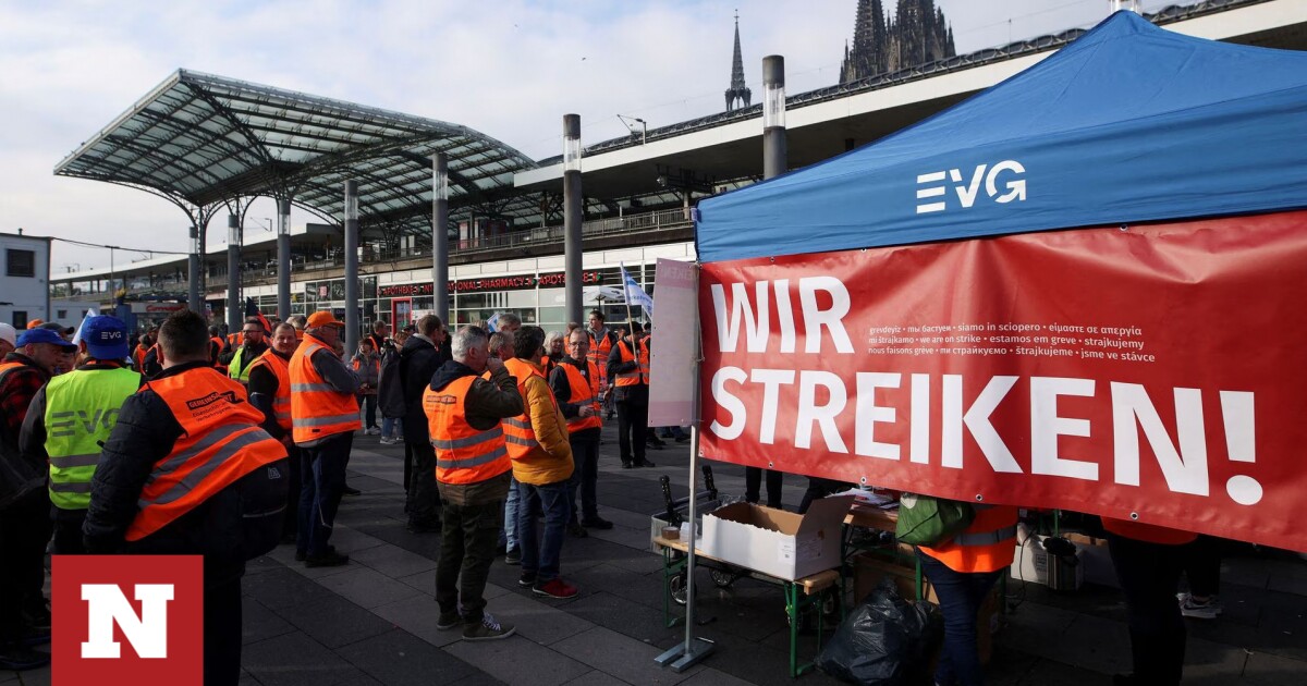 Γερμανία: Ανεστάλη η απεργία στους σιδηροδρόμους - Συμφωνήθηκε διακανονισμός