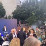 Δακρυγόνα στην ομιλία του Κωνσταντίνου Κυρανάκη στου Ζωγράφου (βίντεο)