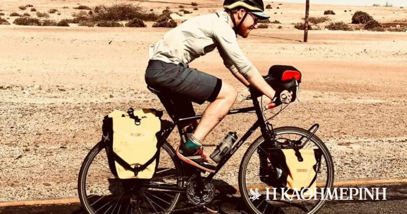Διέσχισε την Αφρική με ποδήλατο σε 28 ημέρες – 2.826 χλμ. από ακτή σε ακτή