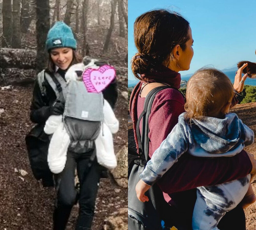 Εριέττα Κούρκουλου: Για πεζοπορία με των 10 μηνών γιο της – Φωτογραφίες