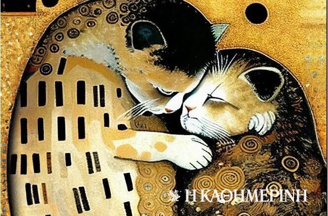 Το «Φιλί» του Κλιμτ με… γάτες: Η Βιέννη επιστρατεύει την τεχνητή νοημοσύνη στα μουσεία της