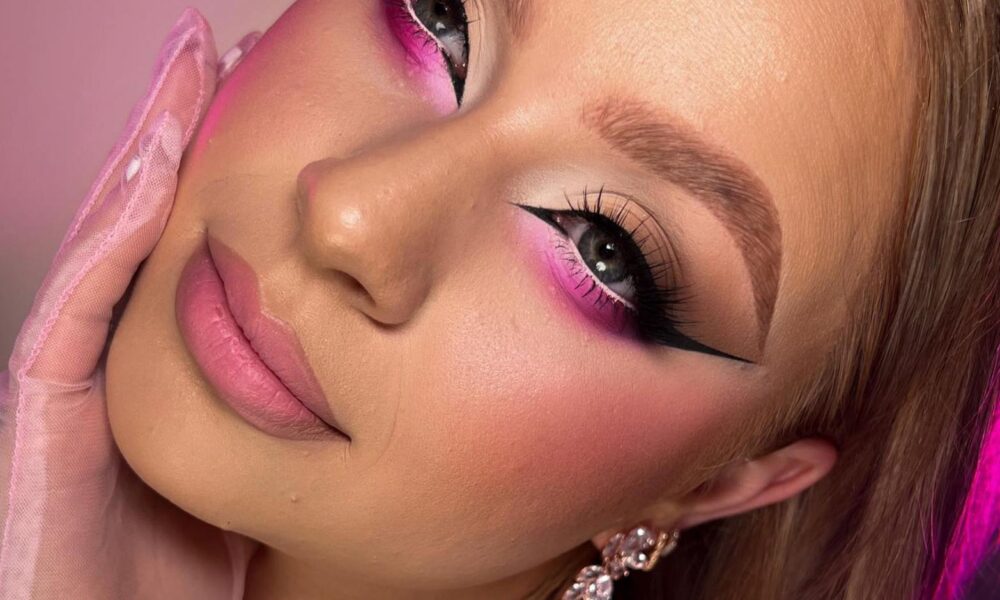 think pink, think pink makeup