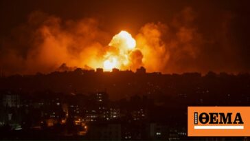 Ο στρατός του Ισραήλ προχώρησε σε πλήγμα στον Λίβανο ανταποδίδοντας εκτόξευση πυραύλου