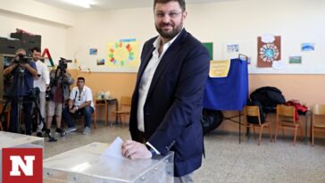 Αυτοδιοικητικές εκλογές 2023: Ψήφισε ο Κώστας Ζαχαριάδης