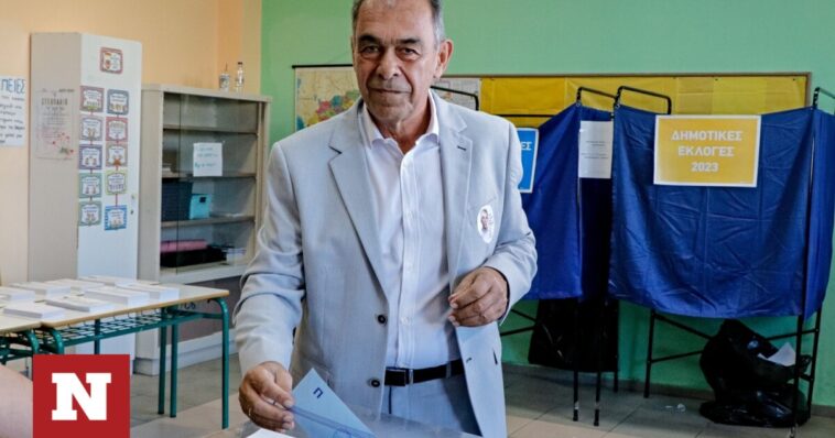 Αυτοδιοικητικές εκλογές 2023: Ψήφισε ο υποψήφιος Περιφερειάρχης Αττικής, Γιώργος Ιωακειμίδης