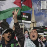 Διαδήλωση υπέρ των Παλαιστινίων στο κέντρο του Λονδίνου- Δείτε φωτογραφίες