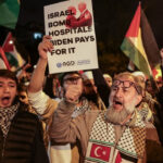 Νέα διαδήλωση μπροστά στο προξενείο του Ισραήλ στην Κωνσταντινούπολη