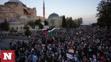 Πόλεμος στο Ισραήλ: Στους δρόμους χιλιάδες διαδηλωτές υπέρ των Παλαιστινίων