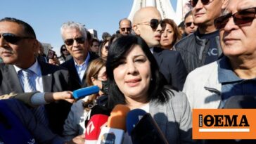Συνελήφθη έξω από το προεδρικό μέγαρο της Τυνησίας πολιτική αντίπαλος του Καΐς Σάγεντ - Για «απαγωγή» κάνει λόγο η αντιπολίτευση