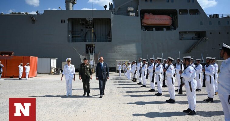 Το Πλοίο Γενικής Υποστήριξης «ΠΕΡΣΕΑΣ» εντάσσεται στο Πολεμικό Ναυτικό