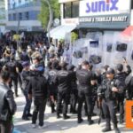 Τριάντα πέντε άνθρωποι, ανάμεσά τους εννέα Γερμανοί,  συνελήφθησαν στην Τουρκία σε εκδήλωση όπου καταγγέλθηκαν οι επιθέσεις στη Συρία