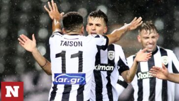 Super League, ΠΑΟΚ - Πανσερραϊκός 5-0: Ασπρόμαυρη «καταιγίδα» στην Τούμπα!