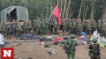 Αντάρτες στη Μιανμάρ έθεσαν υπό τον έλεγχό τους συνοριακό πέρασμα